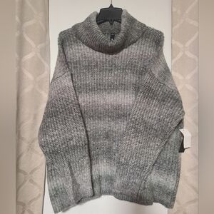 Design Lab Lord&Taylor Gray Turtleneck  Sweater Womems Size 1x